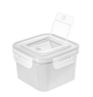 B2C Food Storage Containers Clip Lock  Label Window Freezer Microwave 700Ml from B&Q