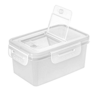 B2C Food Storage Containers Clip Lock  Label Window Freezer Microwave 2.5L from B&Q