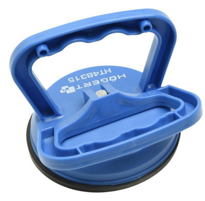 B2C Suction Cup Glass Lifter Rubber Single 40Kg / Double 80Kg 120mm Diameter from B&Q
