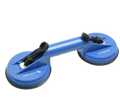 B2C Suction Cup Glass Lifter Rubber Single 40Kg / Double 80Kg 120mm Diameter from B&Q