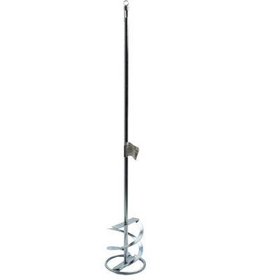 B&Q -  Mixing Paddle Drill Attachment Hex Or Sds+ Shaft Paint Adhesive Cement Plaster Sds+ 100X600mm