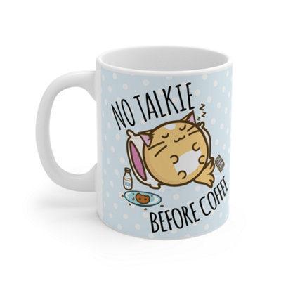 ABYstyle Fuzzballs No Talkie Before Coffee 320Ml Ceramic Mug