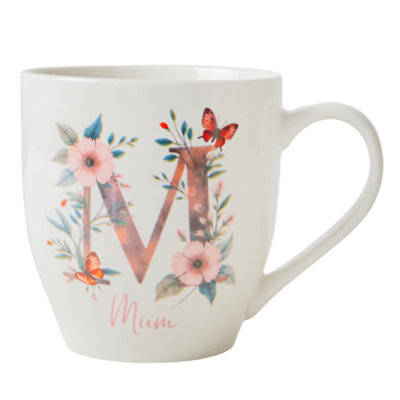  - Floral Mum Hugga Mug 500Ml Ceramic Mug