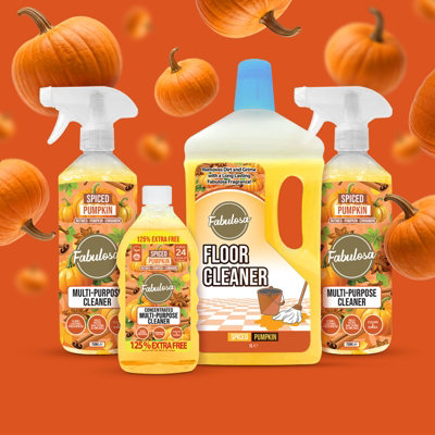 Fabulosa Spiced Pumpkin Autumn Cleaning 4 Piece Bundle from B&Q