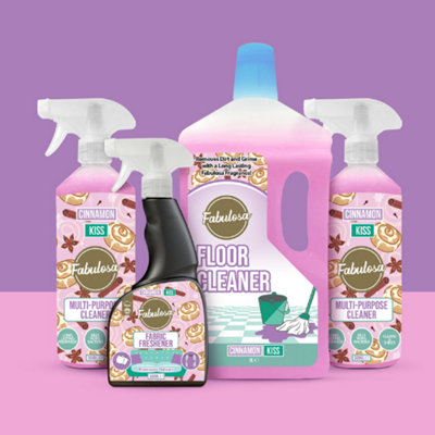 Fabulosa Cinnamon Kiss 4 Piece Cleaning Bundle from B&Q