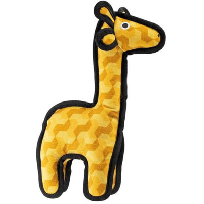 Superpetstoreuk247 Giraffe Dog Toy Tough Yellow Plush Squeaky Dog Toy For Aggressive Chewers Durable Triple-Stitched Chew Toy from B&Q