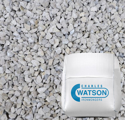 Charles Watson Limestone Chippings 20mm Approx. 850Kg Bulk Bag from B&Q