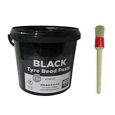 Gear4Garage Tyre Changer Tyre Soap Mounting Bead Paste 5Kg & Free Brush  Premium Lube Black from B&Q