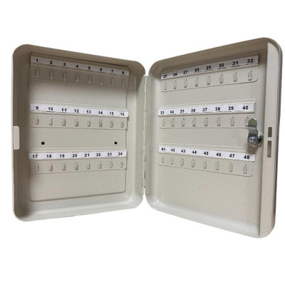 B&Q -  Combination Cabinet Safe Lock Metal Wall Mounted Security Storage Box 48 Key