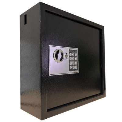 Gear4Garage Digital Key Lock Safe 50Pc Electronic Battery Powered + Plastic Tags 350X380X140 from B&Q