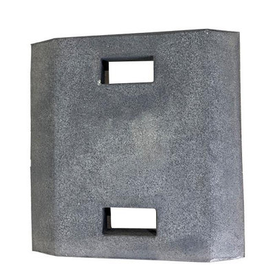 Gear4Garage Riser Ramp 40mm For Use With 2 Post Lifts 500 X 500 X 40mm Low Profile Cars from B&Q