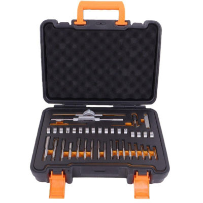 Gear4Garage Tap And Die Set 40 Piece Metric Thread Cutting Workshop Tool Kit
