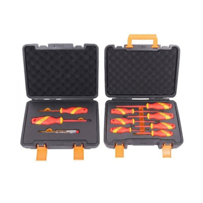 Gear4Garage 3Pc Screwdriver Set Electricians Vde + 7Pc Screwdriver Set Electricians Hybrid from B&Q
