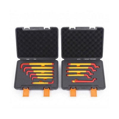 Gear4Garage 5Pc Insulated Box End Spanner Set 1000V 6Pc Hex Key Set Extra Long Vde Approved from B&Q