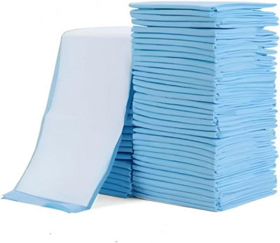50 X Puppy Training Pads 60X60Cm Super Absorbent Pet Pads from B&Q