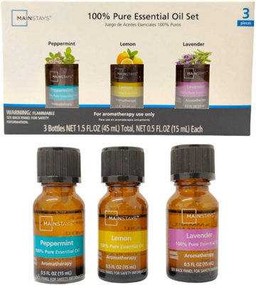  - Essential Oils Gift Set Aromatherapy 15Ml Pure Natural Fragrances Diffuser Xmas