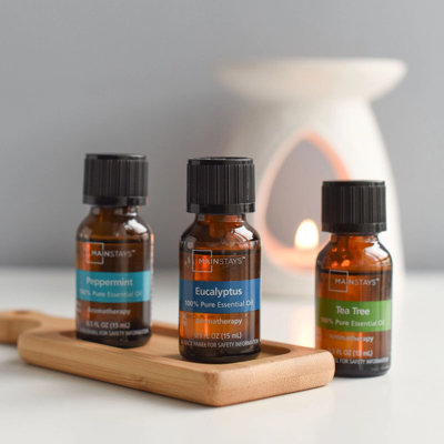  - Essential Oils Set 15Ml Aromatherapy Pure Natural Fragrances Diffuser Burner