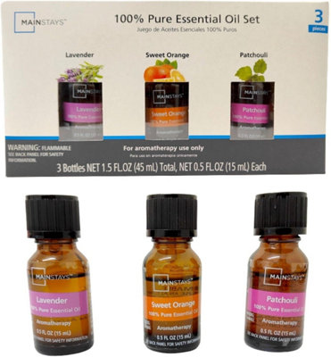  - Essential Oils Gift Set Pure Natural Fragrances Diffuser Burner 15Ml Xmas