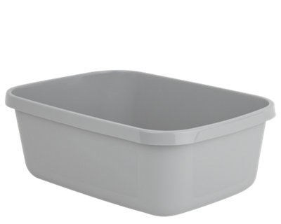 Celino 10L Washing Up Bowl Plastic Kitchen Basin Sink Mixing Cutlery Tidy Rectangular from B&Q