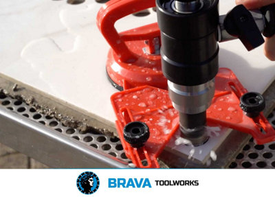 B&Q Brava Toolworks Adjustable Drilling Guide From B+Btec