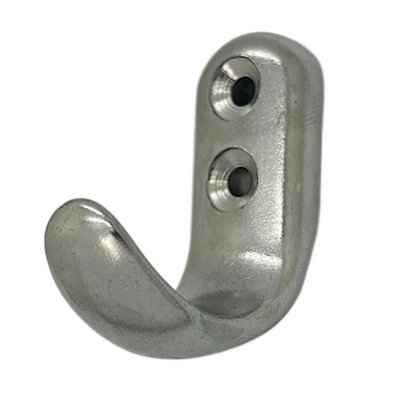  - Stainless Steel Rounded Coat Hook ( 40mm X 30mm )