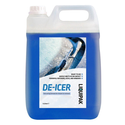 Liquipak De-Icer  Fast-Acting Windscreen Ice Remover 5L from B&Q