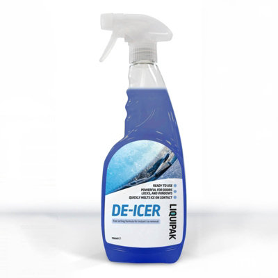 Liquipak De-Icer  Fast-Acting Windscreen Ice Remover 750Ml from B&Q