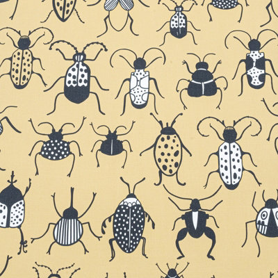 Insects Bugs Kids Wallpaper White Black Yellow Thick Textured Vinyl Feature Wall - Image 3