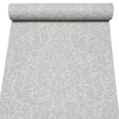 Holden Decor Grey Damask Paste The Wall Wallpaper 547320 - Grey - Image 4