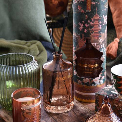 Madison & Mayfair 1 Litre Samarkand Moroccan Red Cinnamon Reed Diffuser from B&Q