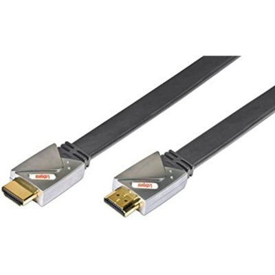 Labgear Hdm 3F Black Flat Hdmi Lead 3M Or 5M from B&Q