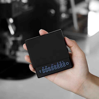 Rechargeable Coffee Scale With Timer 0.1G Precision from B&Q