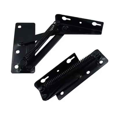 2Pcs Professional Spring Hinges Sofa Bed Spring Hinge Instrument 80 Degree Folding