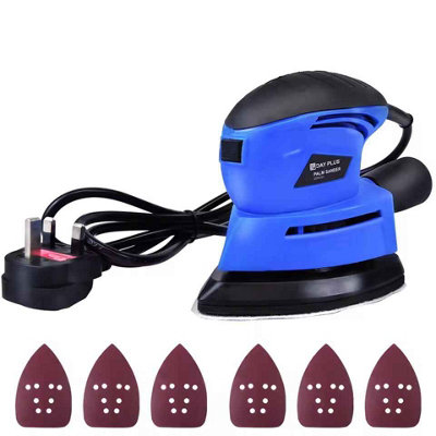 - 130W Handheld Detail Sander  Electric Mouse Sander For Wood And Wall Polishing