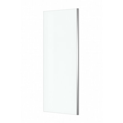 Plum&clay Clara Chrome Shower Enclosure Side Panel (W)800mm from B&Q