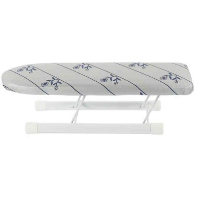 Clothes Iron Plate Ironing Board Household Tabletop Small Boards Fabric Folding from B&Q