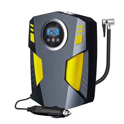 Digital 12V Portable Tire Inflator  150 Psi Air Compressor For Cars And  Bikes from B&Q