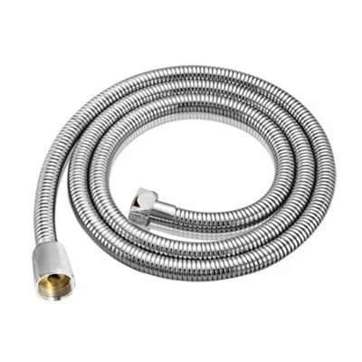 1.5M Stainless Steel Flexible Shower Hose  Bathroom Extension Pipe from B&Q