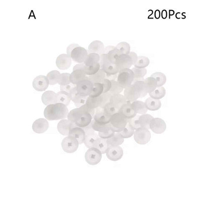 200Pcs Plastic Screw Cover  Self TappingProtective Nuts For Furniture And Hardware