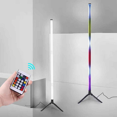 Rgb Corner Floor Lamp Dimmable Color Changing Ambient Light 1Pc from B&Q