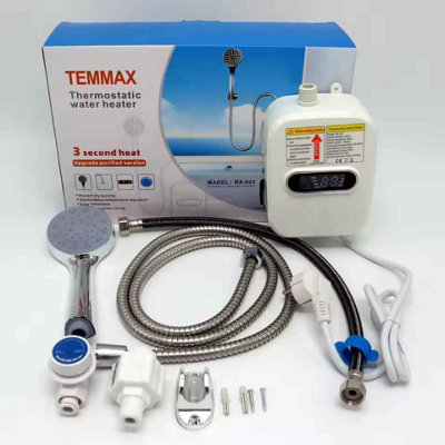 3000W Mini Tankless Instant Hot Water Heater Faucet from B&Q