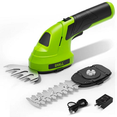 2 In 1 Cordless Grass Shear And Hedge Trimmer 7 2V Electric Bush Cutter from B&Q