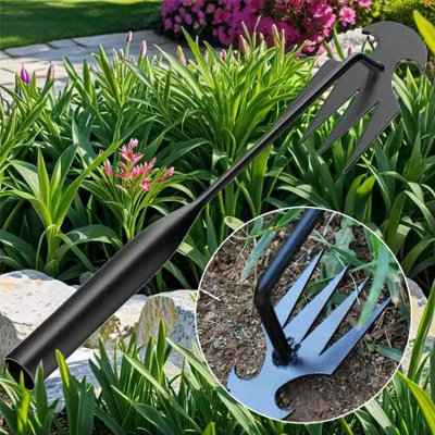 Garden Hoe 50Cm Farming Tool For Weeding And Gardening from B&Q