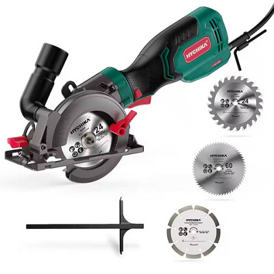 750W Circular Saw With 3 Blades 48mm Depth For WoodMetalTiles And Plastic from B&Q