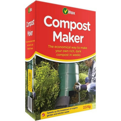 Compost Maker 2.5KgNatural Soil Improver For Healthy Garden Plants from B&Q