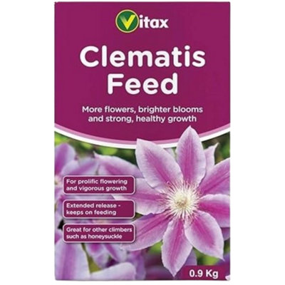 Clematis Feed 0.9KgFloweringGrowthVitality & Strength from B&Q