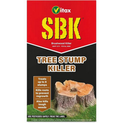 Sbk Tree Stump Killer250Ml Liquid For Garden Tree Stumps from B&Q