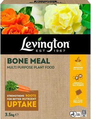 Levington Bone Meal 3.5Kg Natural Garden Fertiliser Root Growth Feed Plant Support Plus from B&Q