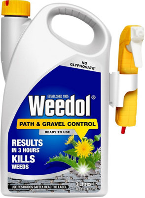  - Weedol Path & Gravel Ready To Use Weedkiller 3L For Patios & Paths
