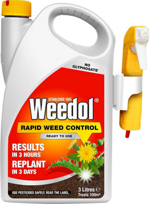  - Weedol Rapid Weed Control Rtu Man Spray 3L Fast-Acting